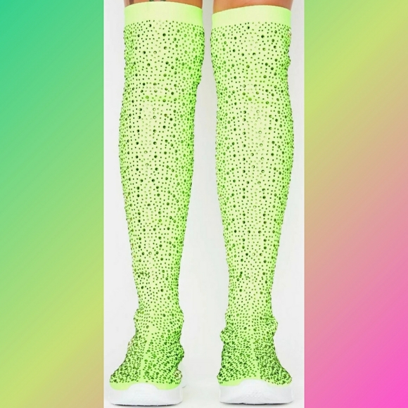 RHINESTONE SNEAKERS - Picture 3 of 10